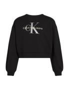 Glitter Monologo Cn Sweatshirt Tops Sweatshirts & Hoodies Sweatshirts ...