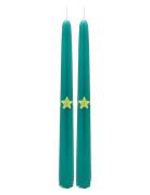 Christmas Star Candle Set Of 2 Home Decoration Candles Pillar Candles ...