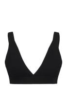 Bralette Tops Crop Tops Sleeveless Crop Tops Black Davida Cashmere