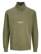 Jorvesterbro Sweat Quarter Zip Hn Jnr Tops Sweatshirts & Hoodies Sweat...