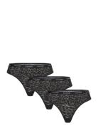 Brazilian 3 Pk Lingerie Panties Brazilian Panties Black Calvin Klein