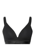 Triangle Padded Bea Lingerie Bras & Tops Soft Bras Non Wired Bras Blac...