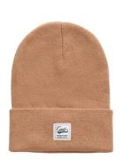 Double Layered Beanie Accessories Headwear Beanies Beige GANT