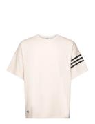 Neu C Tee Sport Men Sports Clothes Sport Tops Sport T-Skjorte Cream Ad...