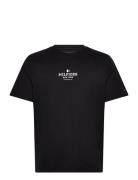 Rwb Hilfiger Tee Tops T-Kortærmet Skjorte Black Tommy Hilfiger