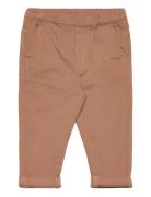 Pants Twill Bottoms Sweatpants Brown Minymo