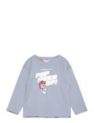 Paw Patrol T-Shirt Tops T-shirts Long-sleeved T-Skjorte Blue Mango
