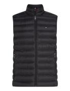 Core Packable Recycled Vest Vest Black Tommy Hilfiger