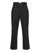 Metropolis Maison Pants Bottoms Chinos Black Mads Nørgaard