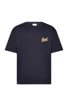 Gant Graphic Tshirt Tops T-Kortærmet Skjorte Navy GANT