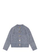 Cardigan Knit Tops Knitwear Cardigans Blue Creamie