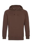 Mmgabel Hood Sweat Tops Sweatshirts & Hoodies Hoodies Brown Mos Mosh G...