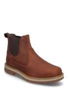 Mid Chelsea Boot Støvlet Chelsea Boot Brown Timberland