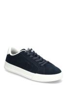 Th Court Better Suede Low-top Sneakers Navy Tommy Hilfiger