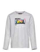 Lwtano 624 - T-Shirt L/S Tops T-shirts Long-sleeved T-Skjorte Grey LEG...