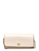 Evie Long Wallet With Chain Bags Card Holders & Wallets Wallets Cream ...