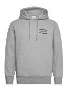 Small Graphic Sweat Hoodie Tops Sweatshirts & Hoodies Hoodies Grey GAN...