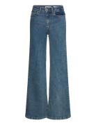 Palazzo The St Green Bottoms Jeans Wide Blue Lois Jeans