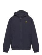 Zip Through Hooded Jacket Skaljakke Outdoorjakke Navy Lyle & Scott