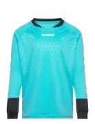 Essential Gk Jersey Tops T-shirts Long-sleeved T-Skjorte Blue Hummel