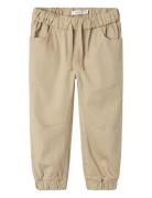 Nmmbipan Pant Bottoms Trousers Beige Name It