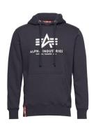 Basic Hoodie Designers Sweatshirts & Hoodies Hoodies Navy Alpha Indust...