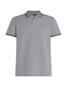 Oxford Two T Reg Polo Tops Polos Short-sleeved Grey Tommy Hilfiger