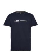 T-Shirt Special Tops T-Kortærmet Skjorte Navy BOSS