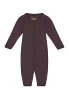 Suit Ls Wool Langærmet Body Brown Huttelihut