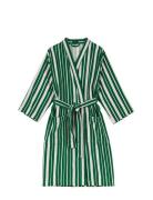 Raide Bath Robe Morgenkåbe Green Marimekko Home