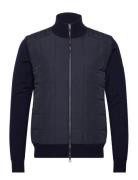 Kelbrook Zip Cardigan Dark Ink Tops Knitwear Cardigans Navy Belstaff