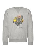 Polo Bear Double-Knit Sweatshirt Tops Sweatshirts & Hoodies Sweatshirt...