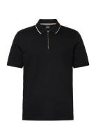 C-Paras 30 Tops Polos Short-sleeved Black BOSS