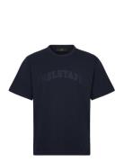 Training T-Shirt Pumice Tops T-Kortærmet Skjorte Navy Belstaff