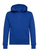 Fleece Hoodie Tops Sweatshirts & Hoodies Hoodies Blue Ralph Lauren Kid...