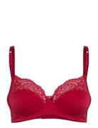 Sophie Non-Padded Underwired Bra Lingerie Bras & Tops Wired Bras Red H...