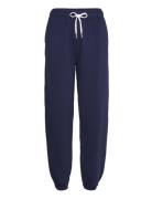 Arctic Fleece-Akl-Atl Bottoms Sweatpants Navy Polo Ralph Lauren