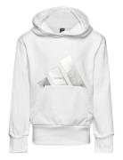 Jg Glam Hd Sport Sweatshirts & Hoodies Hoodies White Adidas Sportswear