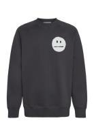 Wwhester Miley Sweatshirt Tops Sweatshirts & Hoodies Sweatshirts Black...