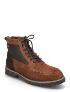 Barbour Sheene Moc Toe Snørestøvler Brown Barbour