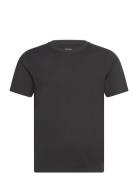 Standard T-Shirt Tops T-Kortærmet Skjorte Black Weekday