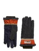 Teddy 5Finger-Black Accessories Gloves Finger Gloves Khaki Green Elmer...