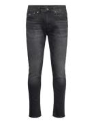 Austin Slim Tprd Ah1280 Bottoms Jeans Tapered Black Tommy Jeans