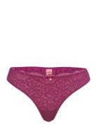 Marine Thong G-streng Undertøj Burgundy Hunkemöller