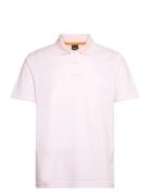 Peoxfordnew Tops Polos Short-sleeved Pink BOSS