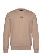 Sweatshirt Tops Sweatshirts & Hoodies Sweatshirts Beige EA7