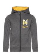 Dh-Dri-Fit Full Zip Hoody Sport Sweatshirts & Hoodies Hoodies Grey Nik...