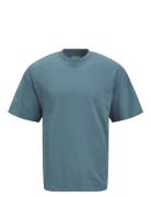 Jjebradley Tee Ss Noos Tops T-Kortærmet Skjorte Blue Jack & J S