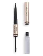 Revolution Laminate Brow Medium Brown Øjenbrynsblyant Makeup Brown Rev...