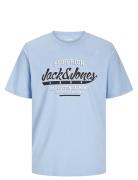 Jjelogo Tee Ss O-Neck 2 Col Ss25 Sn Tops T-Kortærmet Skjorte Blue Jack...